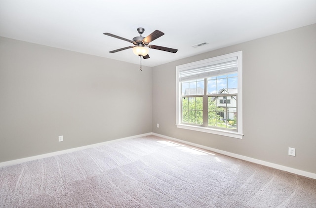 2050 Beamon Dr, Franklin, TN 37064 - spare room featuring a ceiling fan and carpet