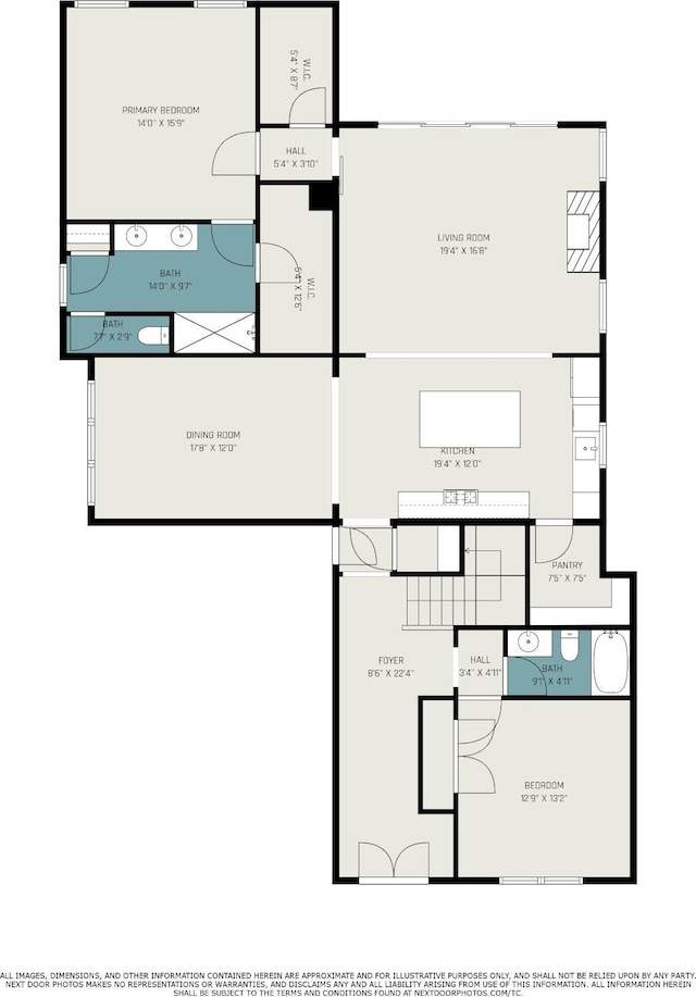 2050 Beamon Dr, Franklin, TN 37064 - view of room layout