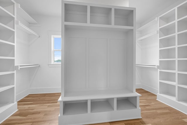 5937 Hunt Valley Dr, Spring Hill, TN 37174 - spacious closet featuring wood finished floors