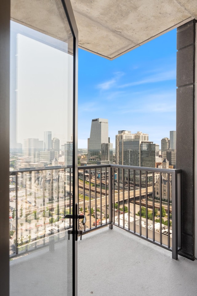 1212 Demonbreun St Unit A9 L, Nashville, TN 37203 - balcony featuring a view of skyline