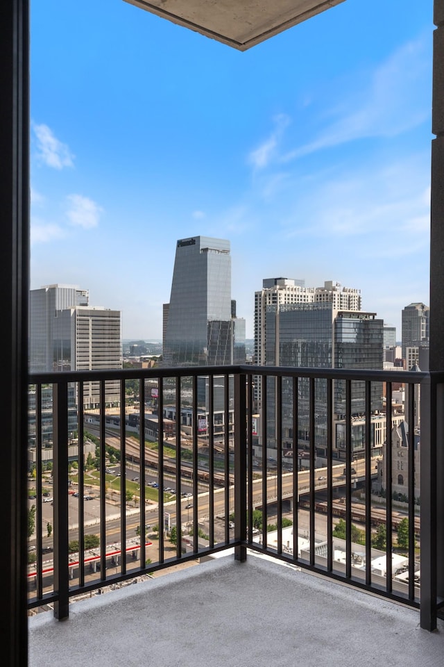 1212 Demonbreun St Unit A9 L, Nashville, TN 37203 - balcony with a view of skyline