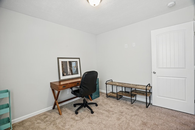 427 Rick Mccormick Dr, La Vergne, TN 37086 - office area with light colored carpet and a textured ceiling