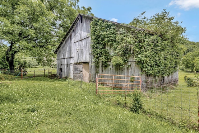 6861 Arno Allisona Rd, College Grove, TN 37046 - view of barn