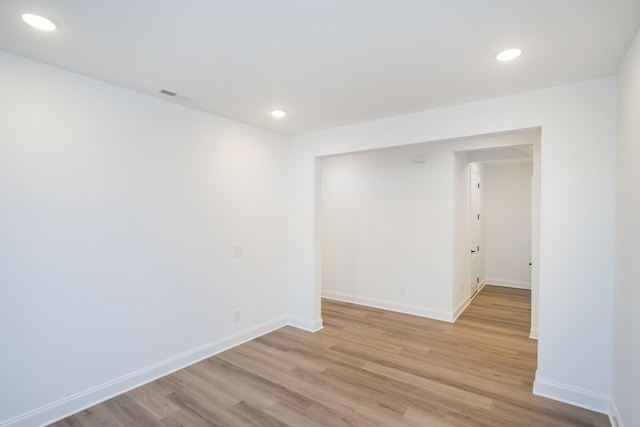 2322 Williamsport Lndg, Columbia, TN 38401 - empty room with light wood-style flooring and recessed lighting