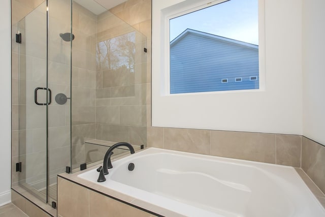 2322 Williamsport Lndg, Columbia, TN 38401 - full bath featuring a shower stall and a garden tub