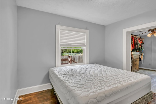 4616 Coile Rd, Knoxville, TN 37918 - bedroom with wood finished floors and a closet