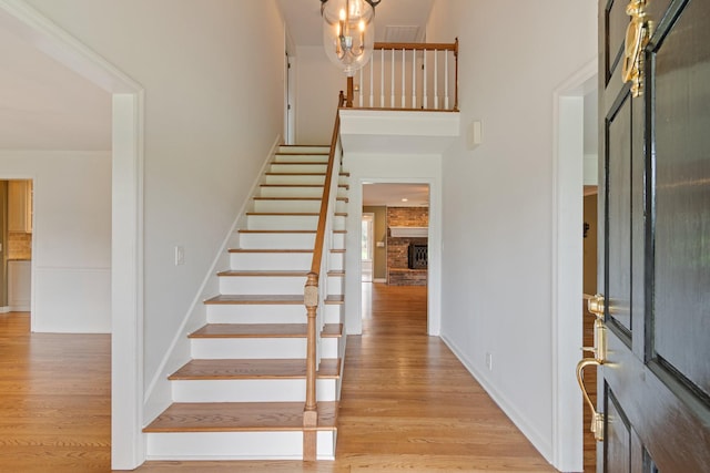 1111 Chickasaw Dr, Brentwood, TN 37027 - stairs featuring wood finished floors and ornamental molding