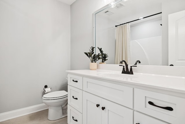 1037 Jackston Mack Way, Gallatin, TN 37066 - full bathroom featuring vanity, wood finished floors, and a shower with shower curtain