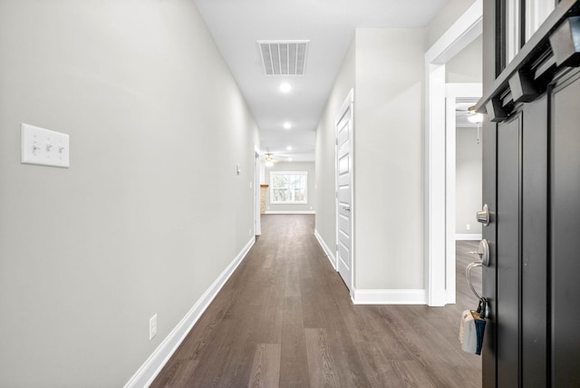 108 Hummingbird Way, Clarksville, TN 37043 - hallway with wood finished floors and recessed lighting
