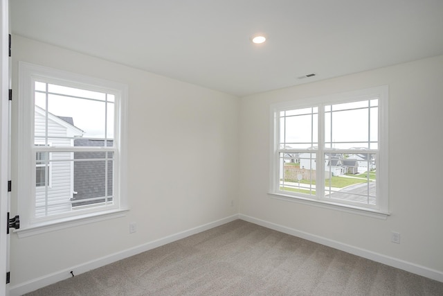 4022 Rampart Way, Spring Hill, TN 37174 - carpeted spare room featuring baseboards and recessed lighting