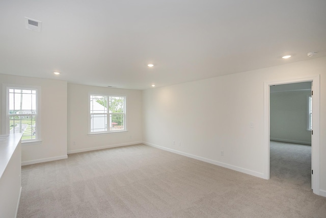 4022 Rampart Way, Spring Hill, TN 37174 - unfurnished room with light carpet, a smoke detector, and recessed lighting