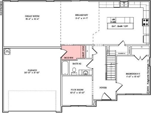 4022 Rampart Way, Spring Hill, TN 37174 - view of room layout