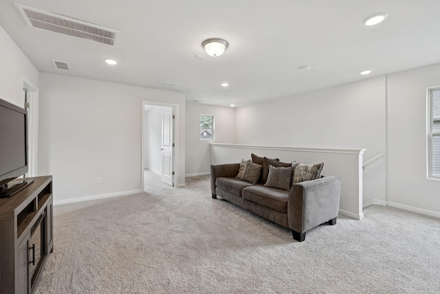 3276 Holiday Ln, Columbia, TN 38401 - living area with light colored carpet and recessed lighting