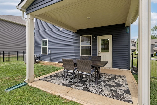 3276 Holiday Ln, Columbia, TN 38401 - view of patio / terrace with outdoor dining space