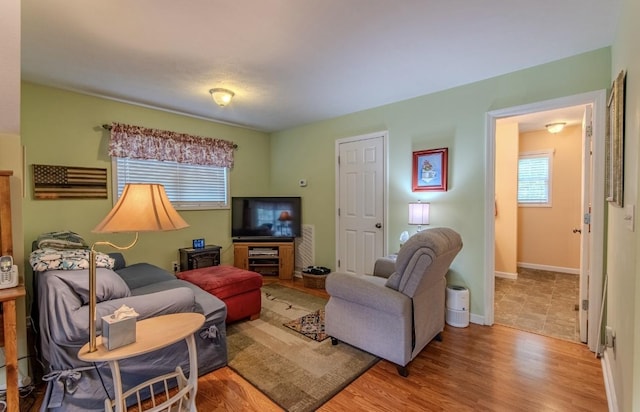 730 Carlew Rd, Waynesboro, TN 38485 - living room with wood finished floors and baseboards