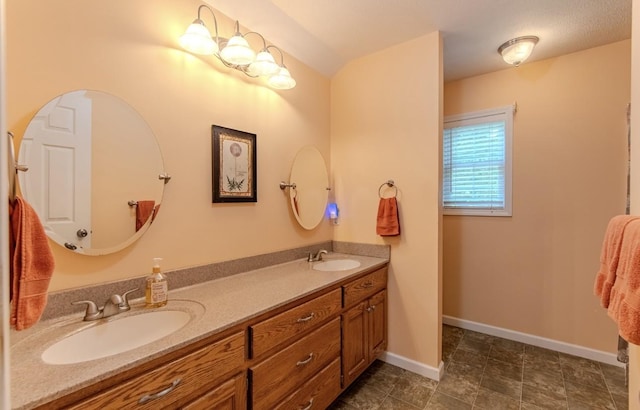 730 Carlew Rd, Waynesboro, TN 38485 - bathroom with double vanity and baseboards