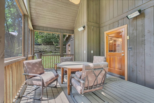 110 Village Way, Lancaster, TN 38569 - sunroom / solarium with lofted ceiling