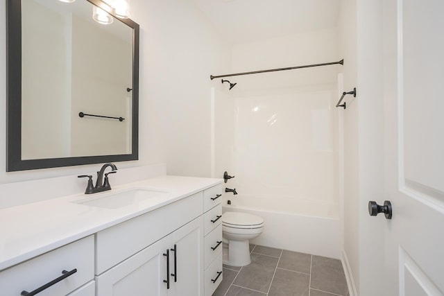 4018 Rampart Way, Spring Hill, TN 37174 - bathroom with vanity, shower / bathtub combination, and tile patterned flooring