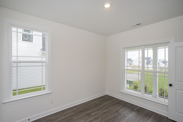 4018 Rampart Way, Spring Hill, TN 37174 - empty room with dark wood-style flooring and baseboards