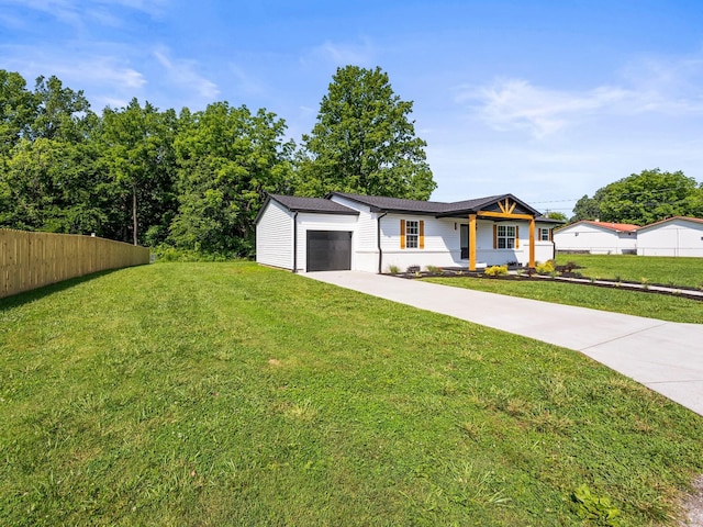 227 Shady Grove Rd, Manchester, TN 37355 - view of front of property featuring concrete driveway and an attached garage