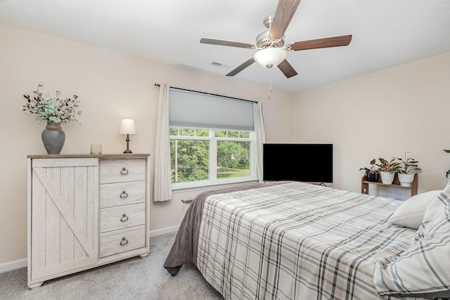523 Moshe Flam Pl, La Vergne, TN 37086 - bedroom featuring light carpet and a ceiling fan