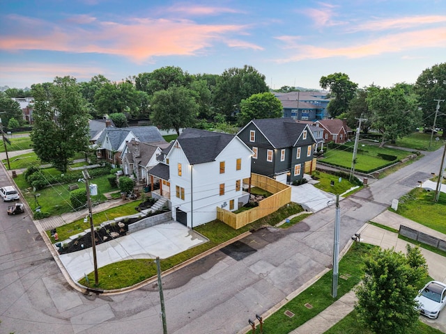 1135 Delmas Ave, Nashville, TN 37216 - aerial view at dusk of a residential view