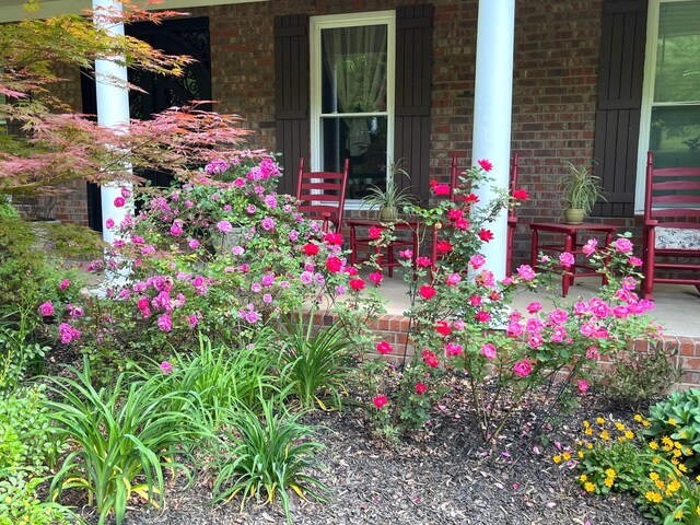 2214 Henpeck Ln, Franklin, TN 37064 - exterior view of brick siding