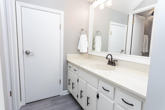 175 Twitty Rd, Dunlap, TN 37327 - bathroom with vanity and wood finished floors