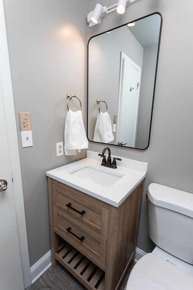 175 Twitty Rd, Dunlap, TN 37327 - half bathroom with vanity and toilet