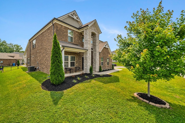 805 Dunbar Ct, Goodlettsville, TN 37072 - view of property exterior with brick siding and a patio area