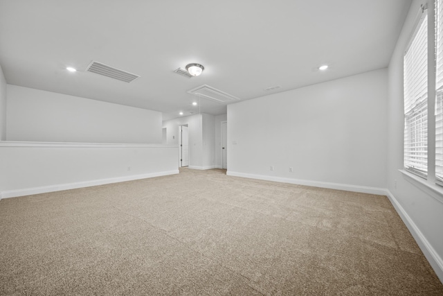 805 Dunbar Ct, Goodlettsville, TN 37072 - unfurnished room with attic access, light carpet, and recessed lighting