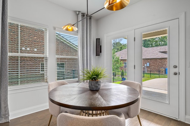 805 Dunbar Ct, Goodlettsville, TN 37072 - dining room featuring wood finished floors and healthy amount of natural light