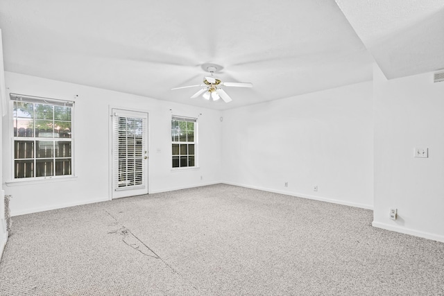 912 Patty Cv, La Vergne, TN 37086 - empty room with a ceiling fan and carpet flooring