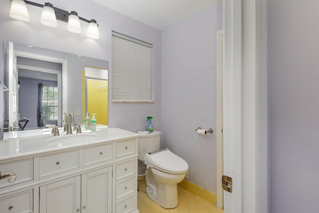3516 Saxon Mist Ct, Nashville, TN 37217 - bathroom with vanity and tile patterned flooring