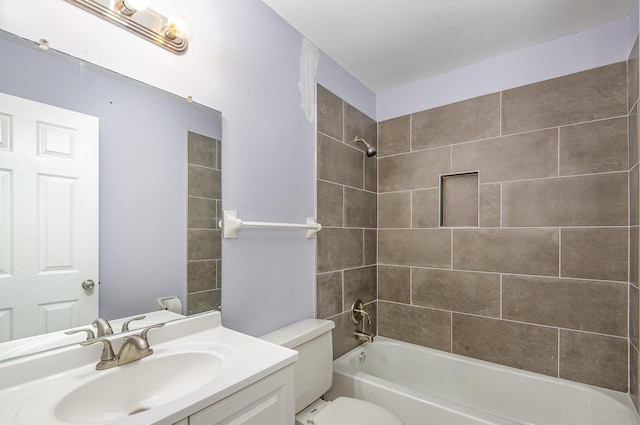 3516 Saxon Mist Ct, Nashville, TN 37217 - full bathroom featuring vanity and bathtub / shower combination