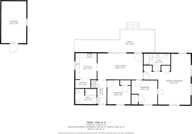 1689 Sumac Rd, Pulaski, TN 38478 - view of floor plan / room layout