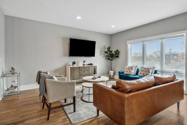 705 27th Ave N, Nashville, TN 37208 - living area with wood finished floors and recessed lighting