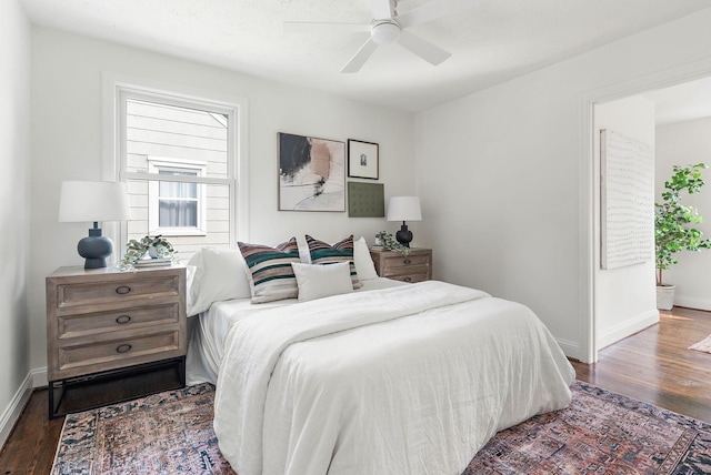 1203 Ardee Ave, Nashville, TN 37216 - bedroom featuring wood finished floors and ceiling fan