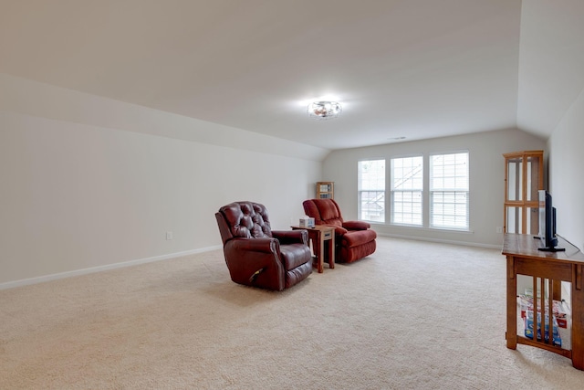 309 Patriotic Way, Mount Juliet, TN 37122 - living area with carpet flooring and vaulted ceiling