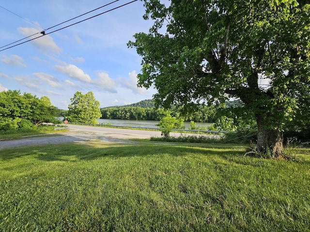 2740 Gladdice Hwy, Whitleyville, TN 38588 - view of green lawn featuring a water view