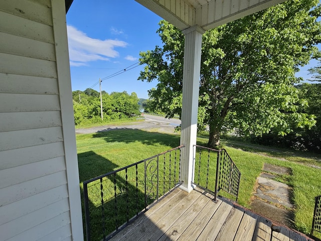 2740 Gladdice Hwy, Whitleyville, TN 38588 - porch with a yard