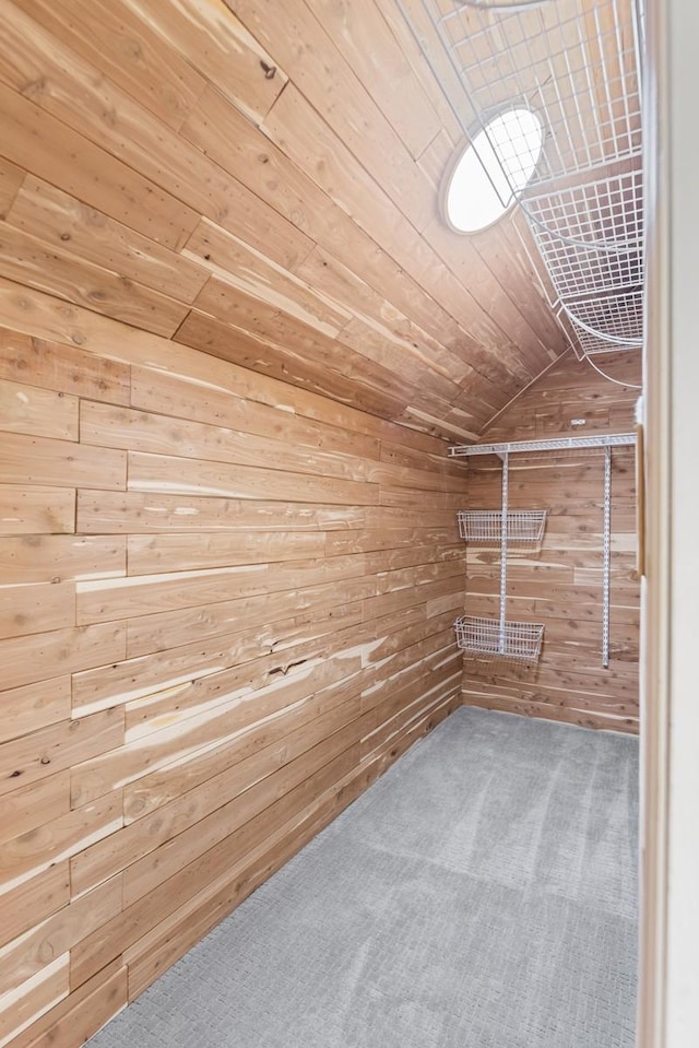 1250 Ed Seay Gregory Ln, Hartsville, TN 37074 - spacious closet featuring lofted ceiling and carpet flooring