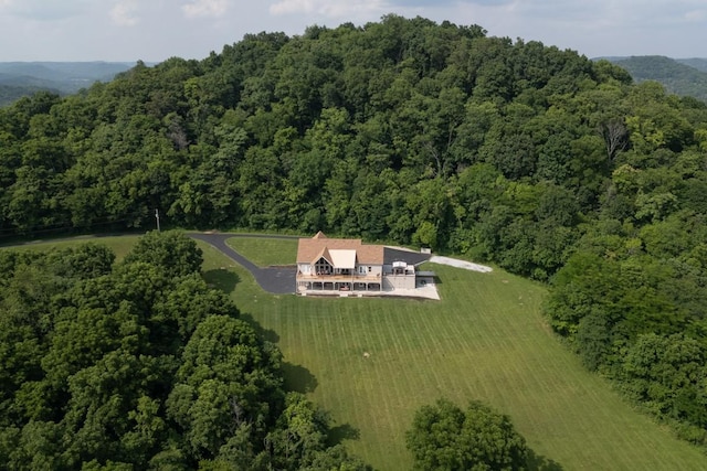 1250 Ed Seay Gregory Ln, Hartsville, TN 37074 - aerial overview of property's location featuring a forest