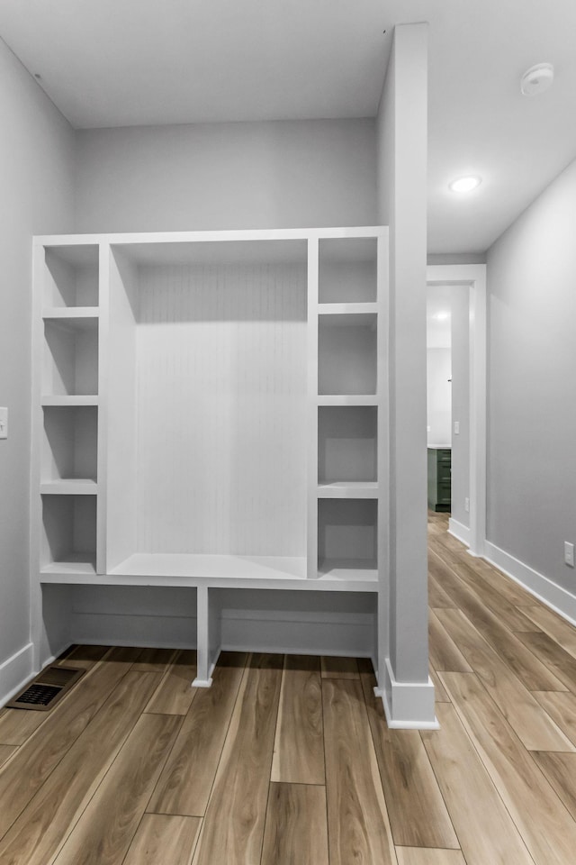 4106 Asbury Rd, Manchester, TN 37355 - mudroom with wood finished floors and baseboards