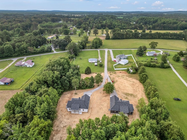 4106 Asbury Rd, Manchester, TN 37355 - overview of rural landscape with a heavily wooded area