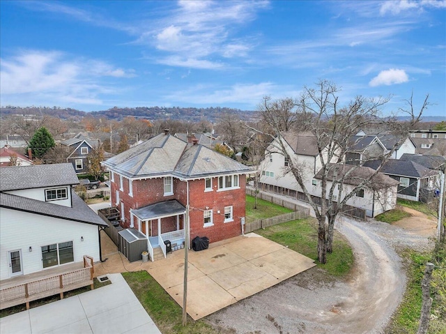 709 S Greenwood Ave S, Chattanooga, TN 37404 - aerial perspective of suburban area