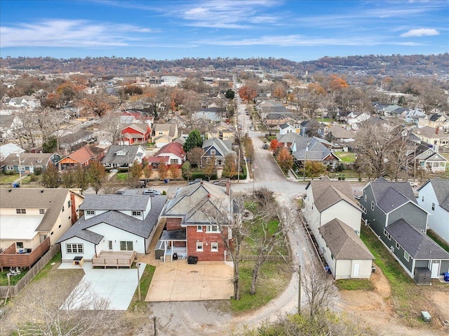 709 S Greenwood Ave S, Chattanooga, TN 37404 - aerial perspective of suburban area