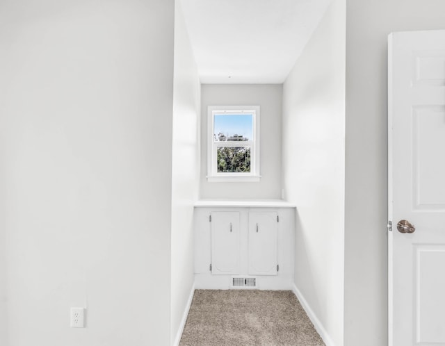 3405 Polly Dr, Clarksville, TN 37042 - hall with light colored carpet and baseboards
