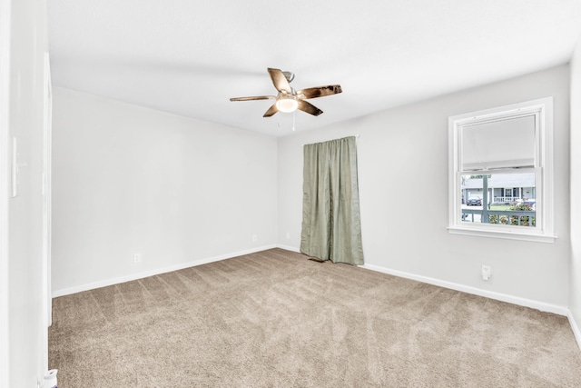 3405 Polly Dr, Clarksville, TN 37042 - unfurnished room with carpet flooring and ceiling fan