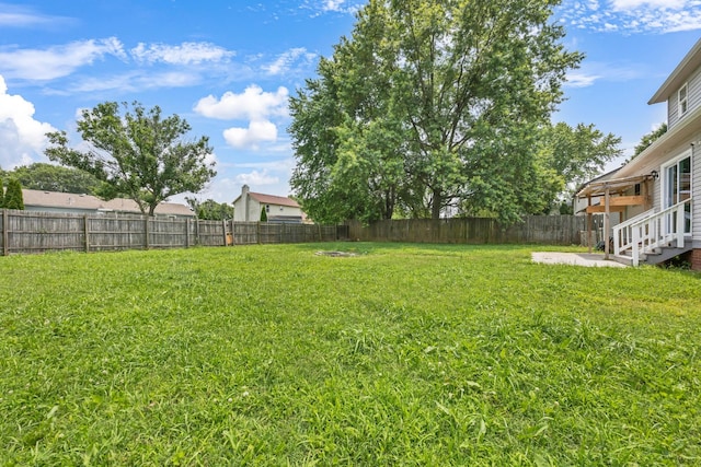 3405 Polly Dr, Clarksville, TN 37042 - fenced backyard featuring a patio